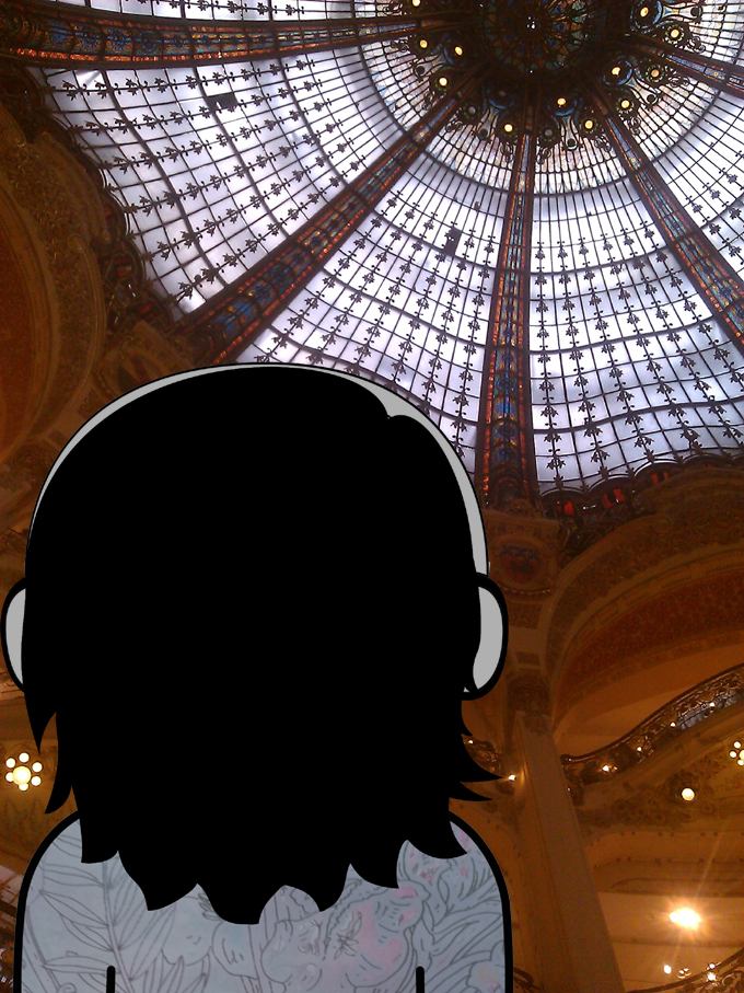 Lan in den Galeries Lafayettes